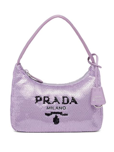 vintage prada sequin bag pink|prada re edition shoulder bag.